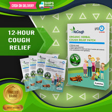 No Cough Organic Herbal Cough Relief Patch (BUY 1TAKE1)